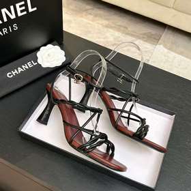 Сандалии CHANEL 26P с двойным C , т