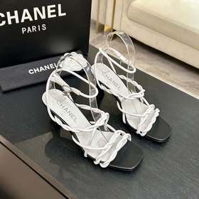 Сандалии CHANEL 26P с двойным C , т