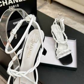 Сандалии CHANEL 26P с двойным C , т