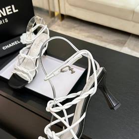 Сандалии CHANEL 26P с двойным C , т
