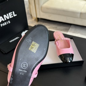 Новинка лета 2024 от CHANEL： босоножки
