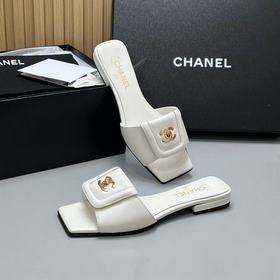 Сандалии CHANEL с квадратным носком и