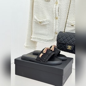 Слипоны CHANEL 26S с плетением виде б
