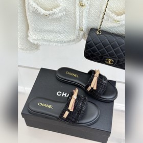Слипоны CHANEL 26S с плетением виде б