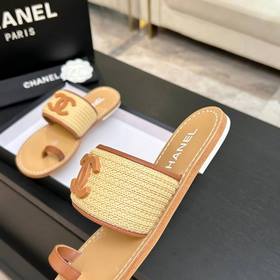 Сандалии CHANEL 26P с плетением виде 