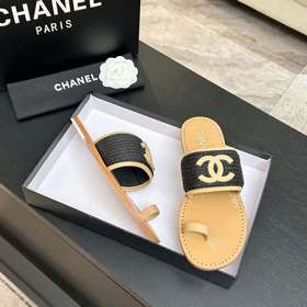 Сандалии CHANEL 26P с плетением виде 