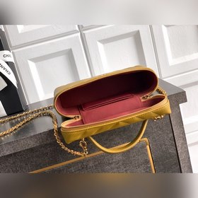 Зеленая сумка CHANEL 26ss LP с нежно-з