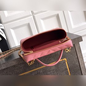 Розовый CHANEL 26ss LP с бледно-золоти