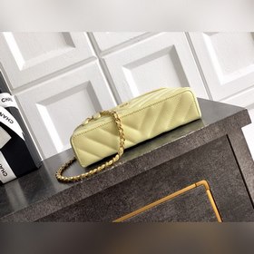 Янтарно-желтая сумка CHANEL 26ss LP с 