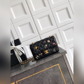 Классическая сумка CHANEL CF с металли