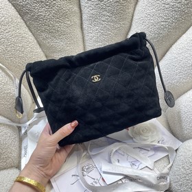 5227 CHANEL Черная сумка-мешочек, клас