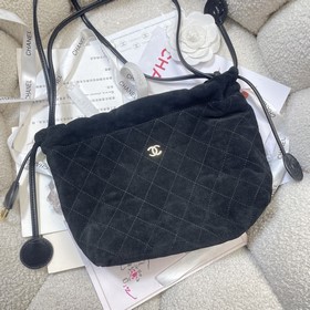 5227 CHANEL Черная сумка-мешочек, клас
