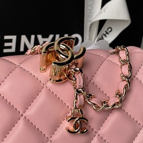 Chanel 26C в светло-золотом цвете с ве