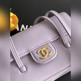 26Preppy Coco из кожи с текстурой «лич