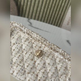 Chanel 26c, модель с подиума, бело-зол