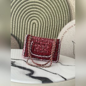 Chanel 25c, модель с подиума, красная 