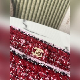 Chanel 25c, модель с подиума, красная 