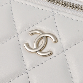 Сумка-коробка CHANEL с ручкой из цепоч