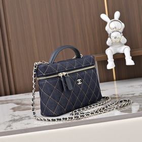 Сумка CHANEL 26P из денима с отстегив