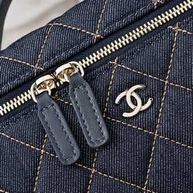 Сумка CHANEL 26P из денима с отстегив
