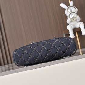 Серия Chanel 26P. Джинсовая сумка на ц