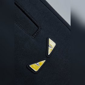 Fendi Fendi 26FW： брюкиз смешанной тк