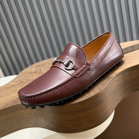 Классические лоферы GUCCI с застежкой 