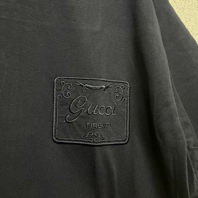 Футболка GUCCI с круглым вырезом и выш