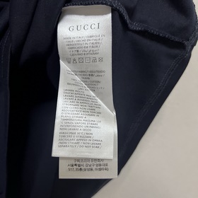 Футболка GUCCI с круглым вырезом и выш