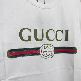 Футболка Gucci с круглым вырезом, коро