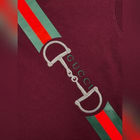 Короткорукавная футболка Gucci из тонк
