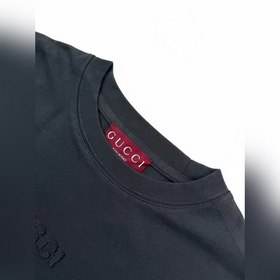 Футболка с вышитым логотипом Gucci, из