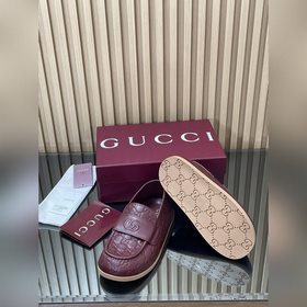 2026  Новинка： муле Gucci на толстой 