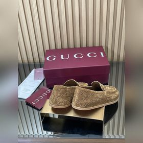 2026  Новинка： муле Gucci на толстой 