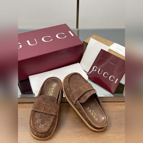 2026 Новинка： сандалии-муле Gucci на 
