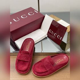 2026 Новинка： сандалии-муле Gucci с т