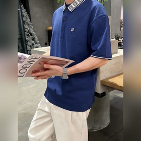 LOEWE M-3XL — мужская летняя поло-руба