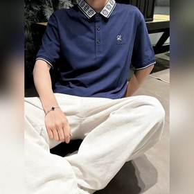 LOEWE M-3XL — мужская летняя поло-руба