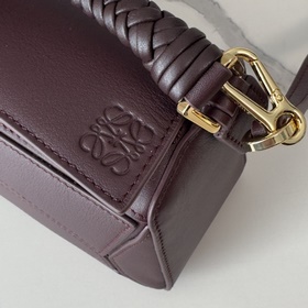 Мини-сумка Puzzle от Loewe из гладкой 