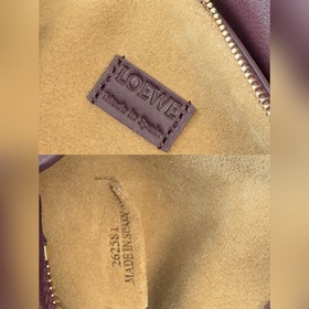 Мини-сумка Puzzle от Loewe из гладкой 