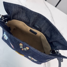 Loewe  Маленькая вышитая сумка-клатч 