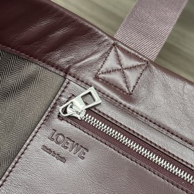 Сумка Loewe Fold Shopper из телячьей к