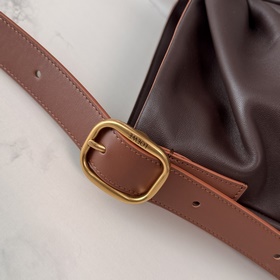 Сумка Loewe Draped из мягкой кожи напп