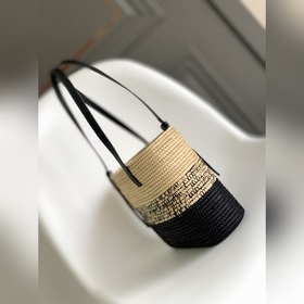 Loewe Квадратная сумка Basket из рафи