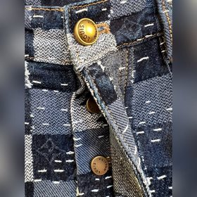 LV   Джинсы Louis NIGO из коллекции