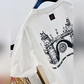 LV  Louis Vuitton . Хлопковая футбо