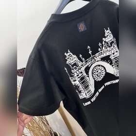 LV   Хлопковая футболка с коротким 