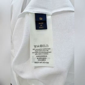 LV  Футболка с вышитым рельефным лог