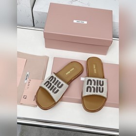 (Подошва из натуральной кожи)  Miu 