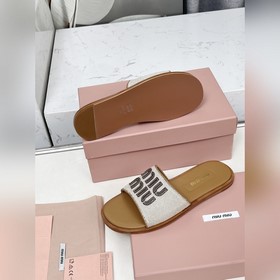(Подошва из натуральной кожи)  Miu 